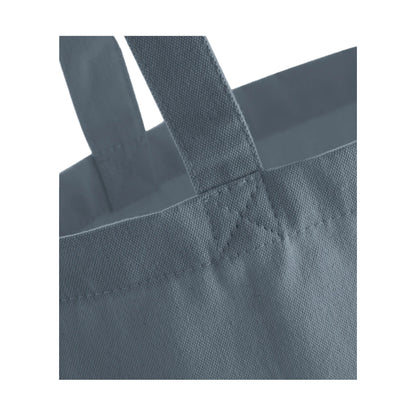 Dusty Blue - Side - Westford Mill EarthAware Organic Bag For Life Tote Bag