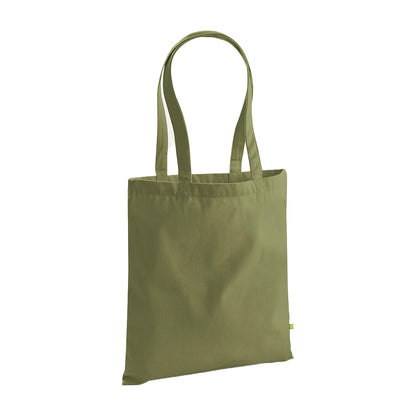 Bright Olive - Front - Westford Mill EarthAware Organic Bag For Life Tote Bag