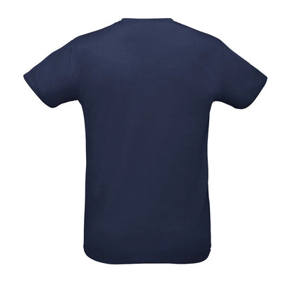 French Navy - Back - SOLS Unisex Adult Sprint T-Shirt