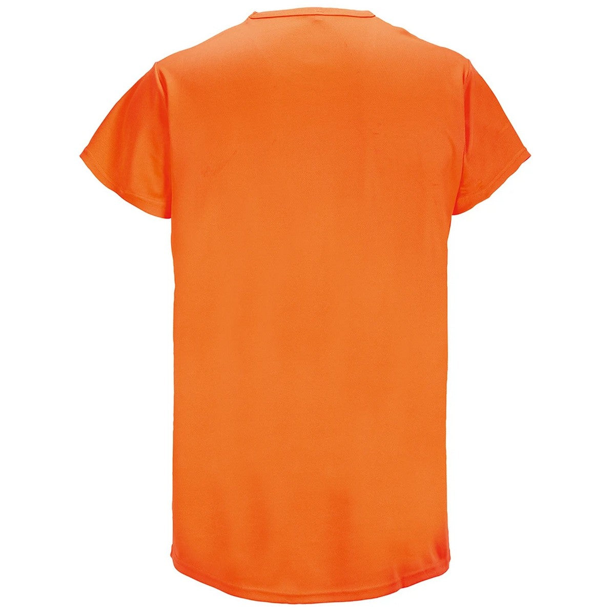 Neon Orange - Back - SOLS Unisex Adult Sprint T-Shirt