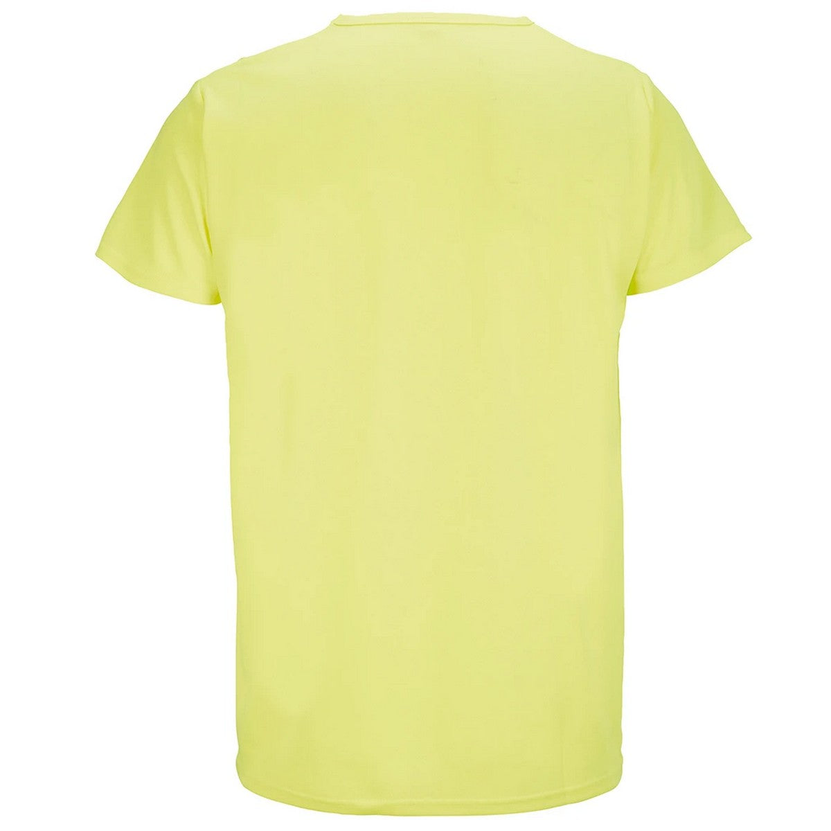 Neon Yellow - Back - SOLS Unisex Adult Sprint T-Shirt