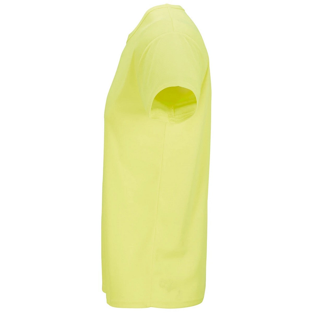 Neon Yellow - Side - SOLS Unisex Adult Sprint T-Shirt
