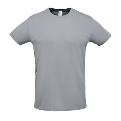 Pure Grey - Front - SOLS Unisex Adult Sprint T-Shirt