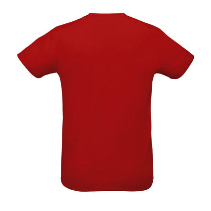 Red - Back - SOLS Unisex Adult Sprint T-Shirt