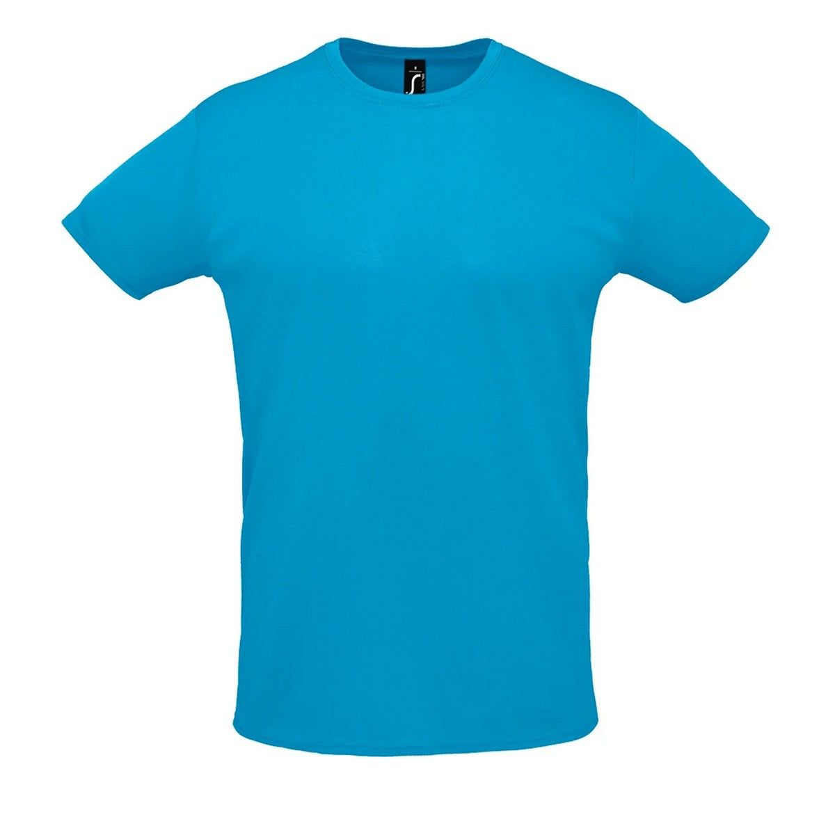 Aqua - Front - SOLS Unisex Adult Sprint T-Shirt