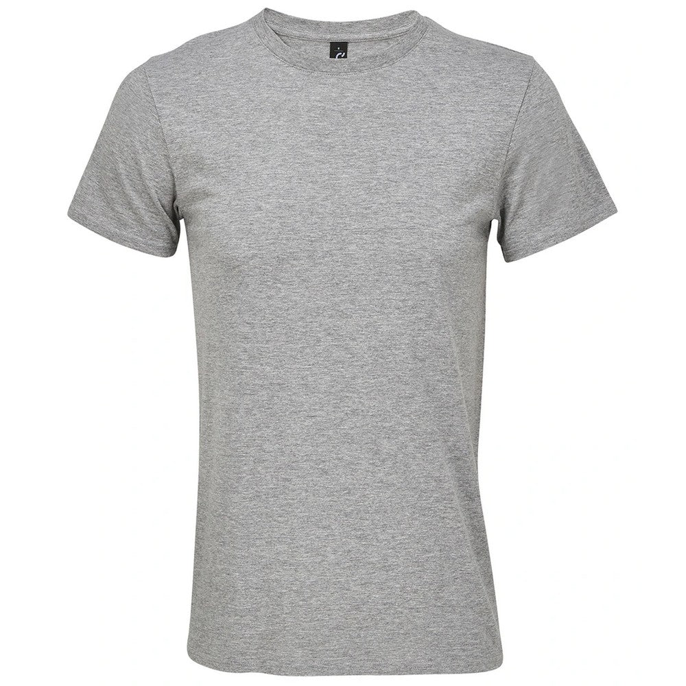 Grey Marl - Front - SOLS Unisex Adult Titan T-Shirt