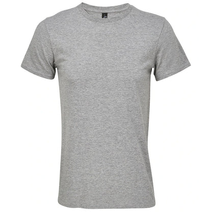 Grey Marl - Front - SOLS Unisex Adult Titan T-Shirt
