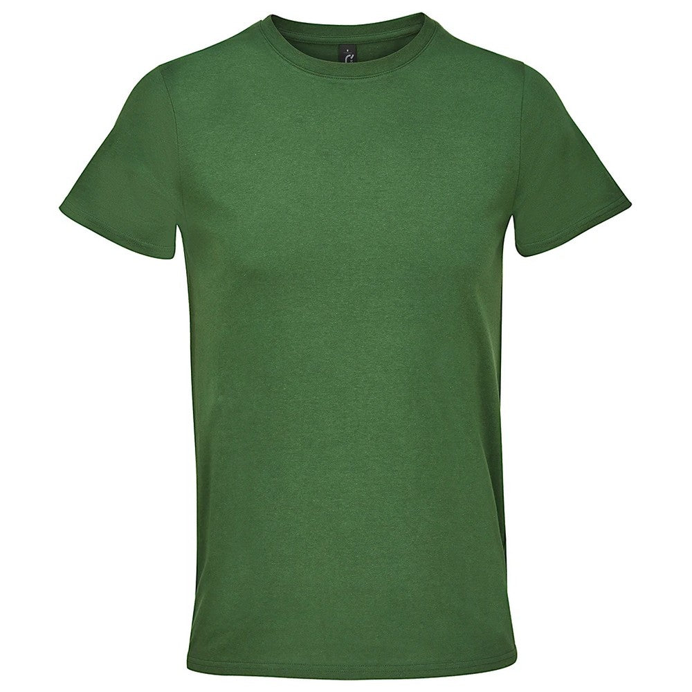 Dark Green - Front - SOLS Unisex Adult Titan T-Shirt