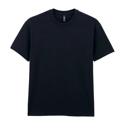 Pitch Black - Front - Gildan Hammer Mens Heavyweight T-Shirt