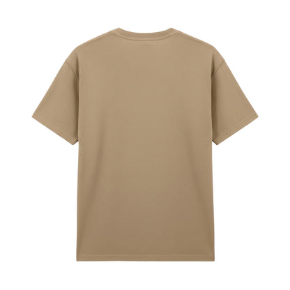 Tan - Back - Gildan Hammer Mens Heavyweight T-Shirt