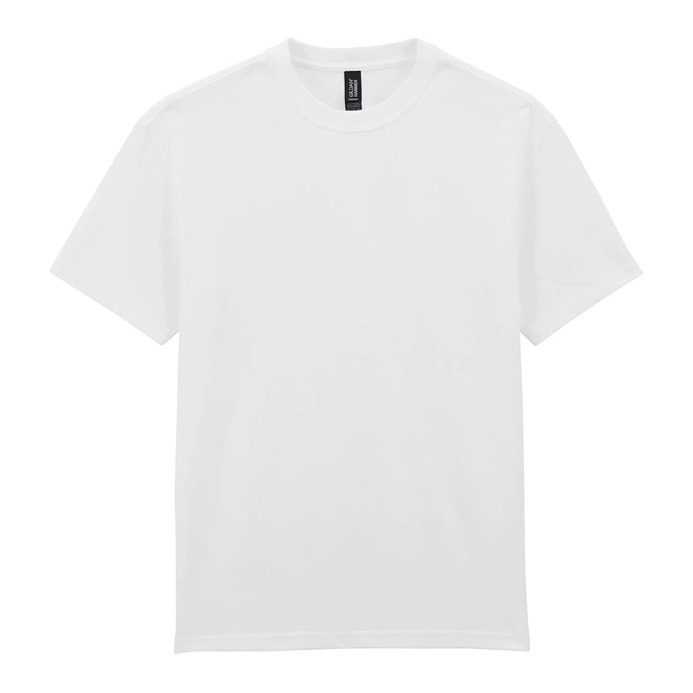 White - Front - Gildan Hammer Mens Heavyweight T-Shirt