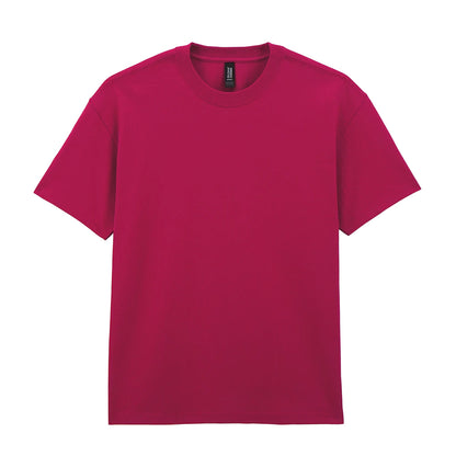 Cherry Red - Front - Gildan Hammer Mens Heavyweight T-Shirt