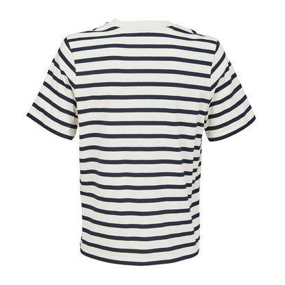 Off White-Navy - Back - SOLS Womens-Ladies Legend T-Shirt