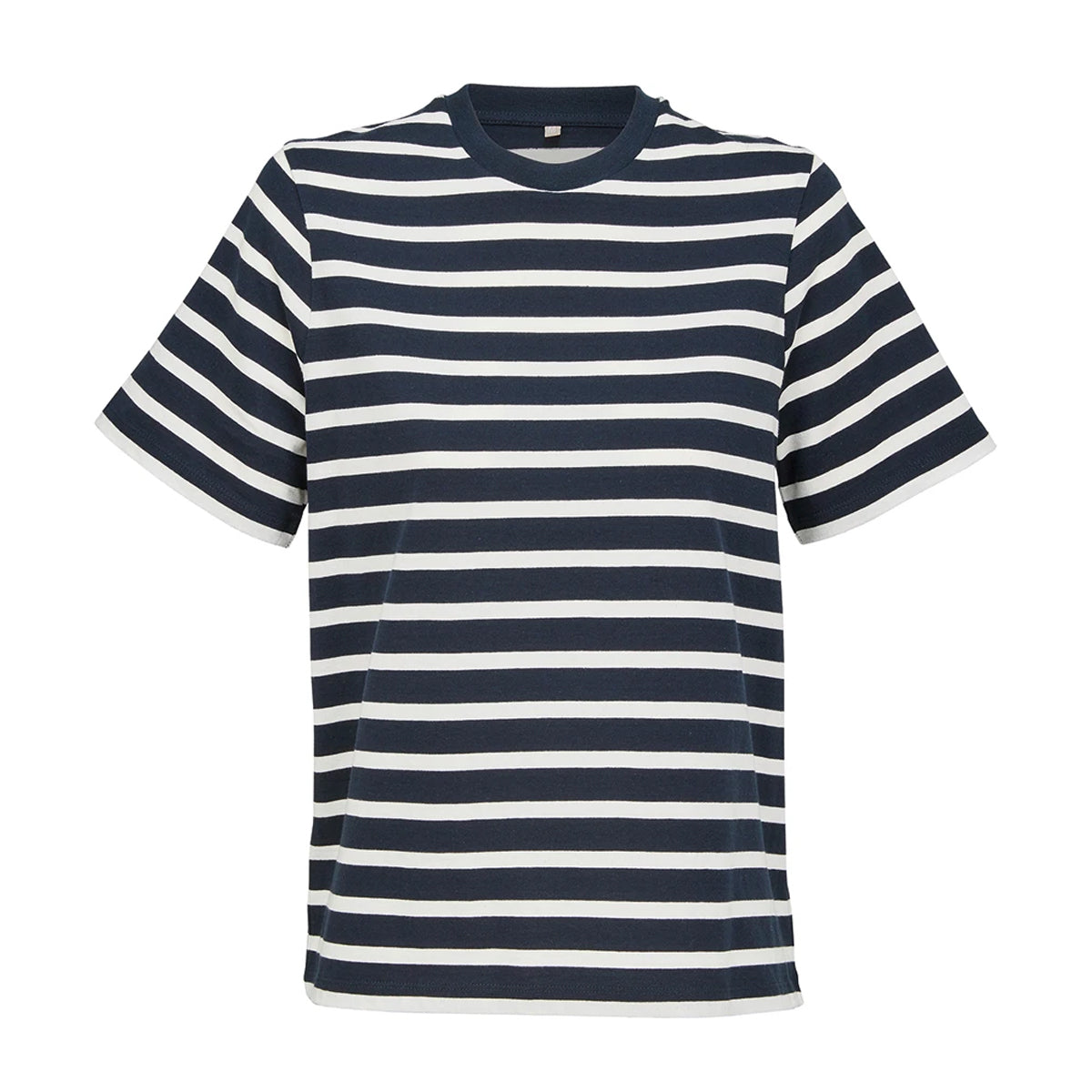 Navy-Off White - Front - SOLS Womens-Ladies Legend T-Shirt
