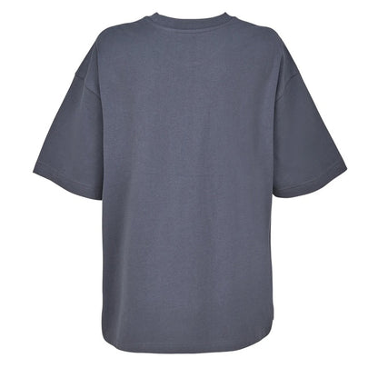 Mouse Grey - Back - SOLS Womens-Ladies Organic Boxy Oversized T-Shirt