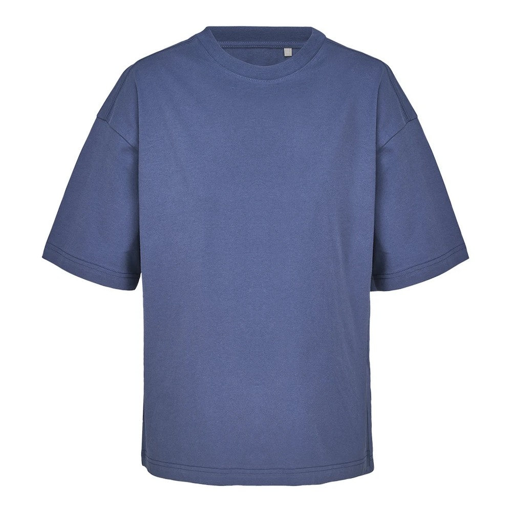 Denim - Front - SOLS Womens-Ladies Organic Boxy Oversized T-Shirt