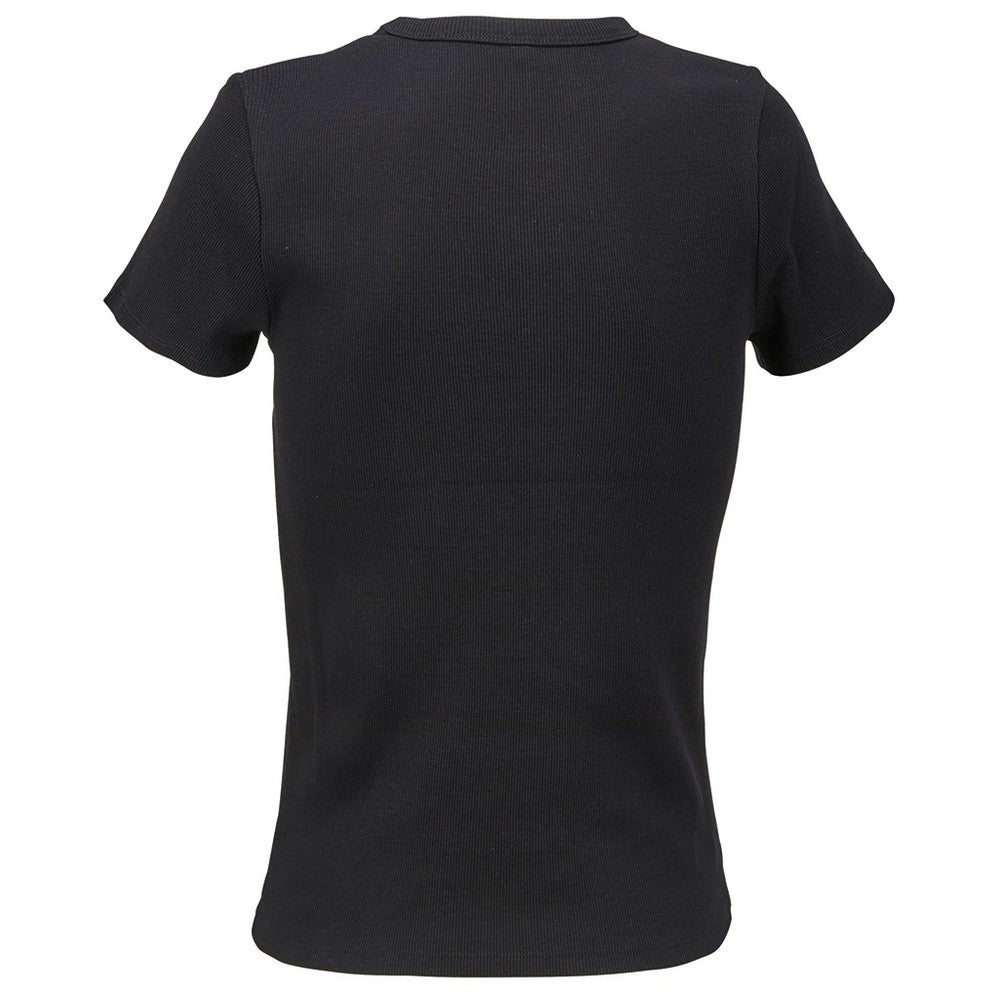 Deep Black - Back - SOLS Womens-Ladies Sara T-Shirt