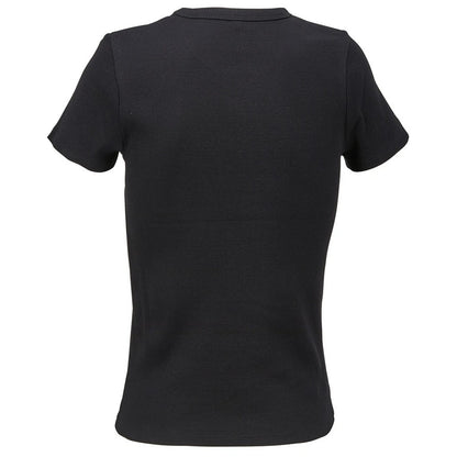 Deep Black - Back - SOLS Womens-Ladies Sara T-Shirt