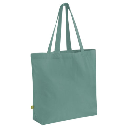 Sage Green - Front - Westford Mill Maxi Organic Tote Bag