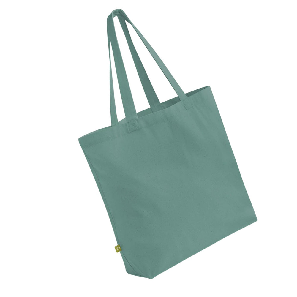 Sage Green - Back - Westford Mill Maxi Organic Tote Bag