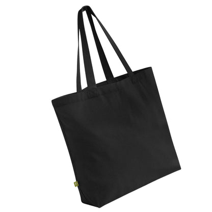 Black - Back - Westford Mill Maxi Organic Tote Bag
