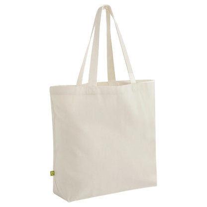 Natural - Front - Westford Mill Maxi Organic Tote Bag