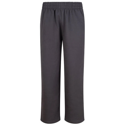 Solid Charcoal - Front - Awdis Unisex Adult Signature Heavyweight Jogging Bottoms