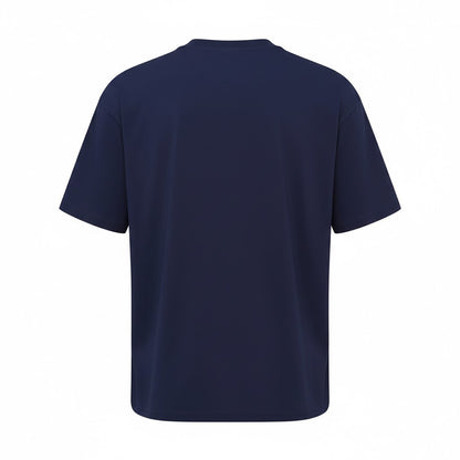 Stay Navy - Back - Premier Unisex Adult Utility 2.0 Oversized T-Shirt