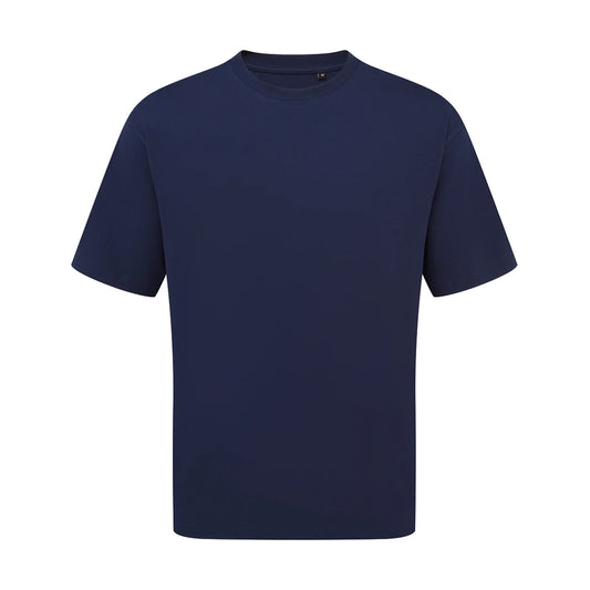Stay Navy - Front - Premier Unisex Adult Utility 2.0 Oversized T-Shirt