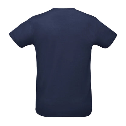 French Navy - Back - SOLS Unisex Adult Sprint T-Shirt