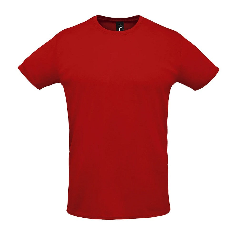 Red - Front - SOLS Unisex Adult Sprint T-Shirt