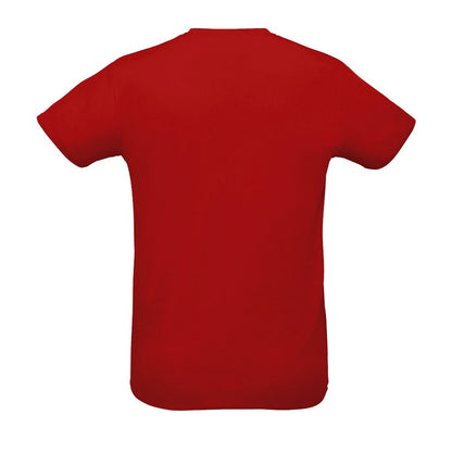 Red - Back - SOLS Unisex Adult Sprint T-Shirt