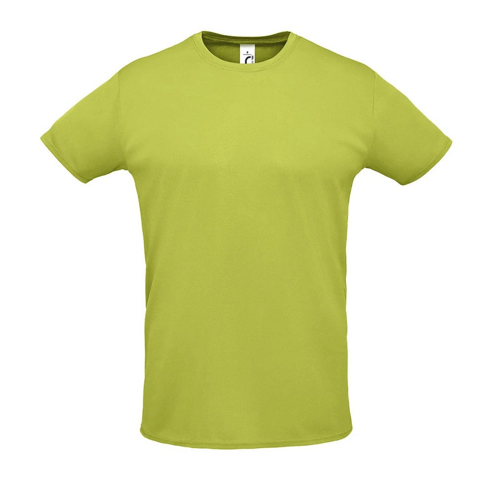 Apple Green - Front - SOLS Unisex Adult Sprint T-Shirt