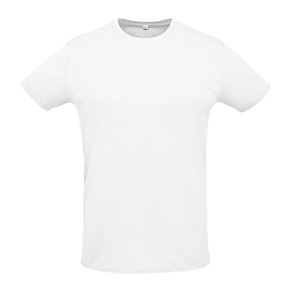 White - Front - SOLS Unisex Adult Sprint T-Shirt