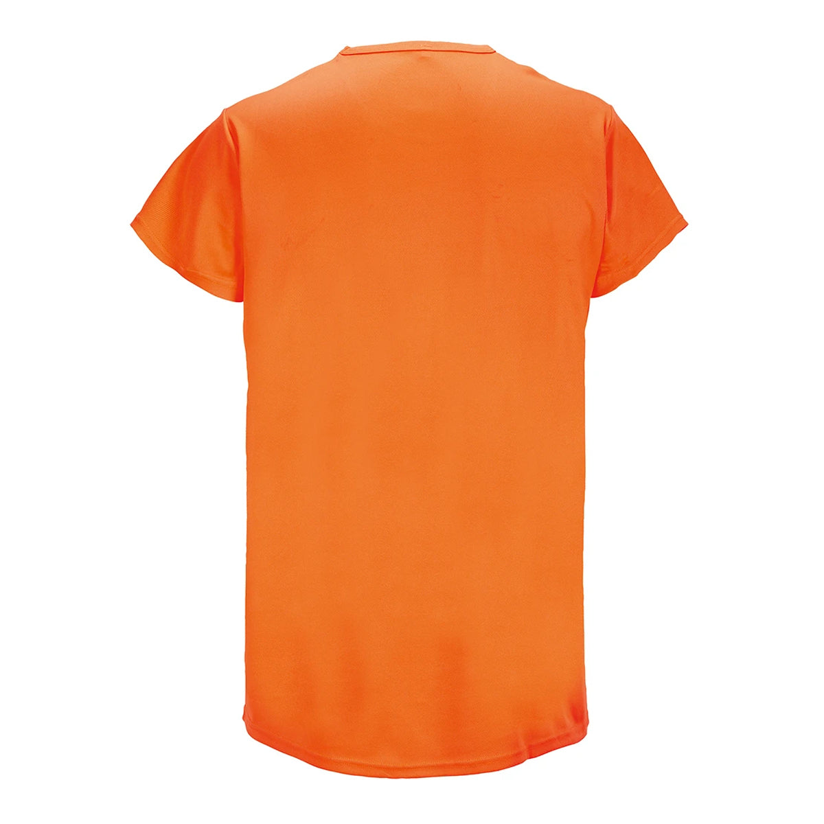 Neon Orange - Back - SOLS Unisex Adult Sprint T-Shirt
