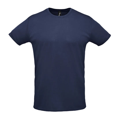 French Navy - Front - SOLS Unisex Adult Sprint T-Shirt
