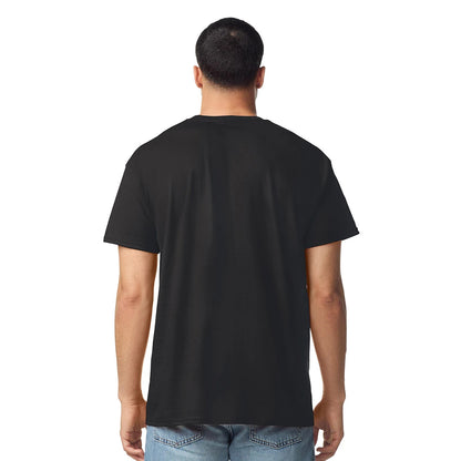 Black - Back - Gildan Mens Cotton T-Shirt