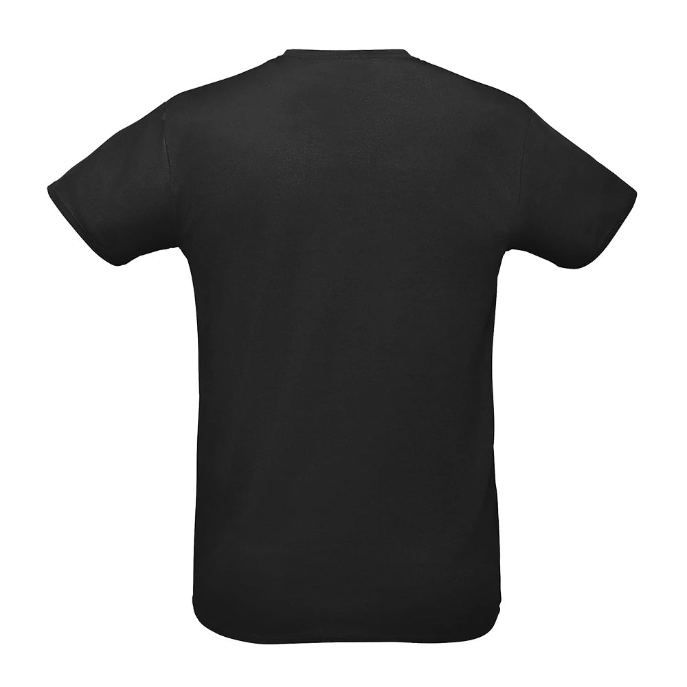Black - Back - SOLS Unisex Adult Sprint T-Shirt