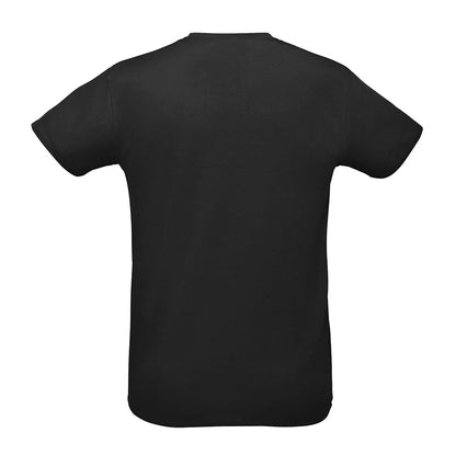 Black - Back - SOLS Unisex Adult Sprint T-Shirt