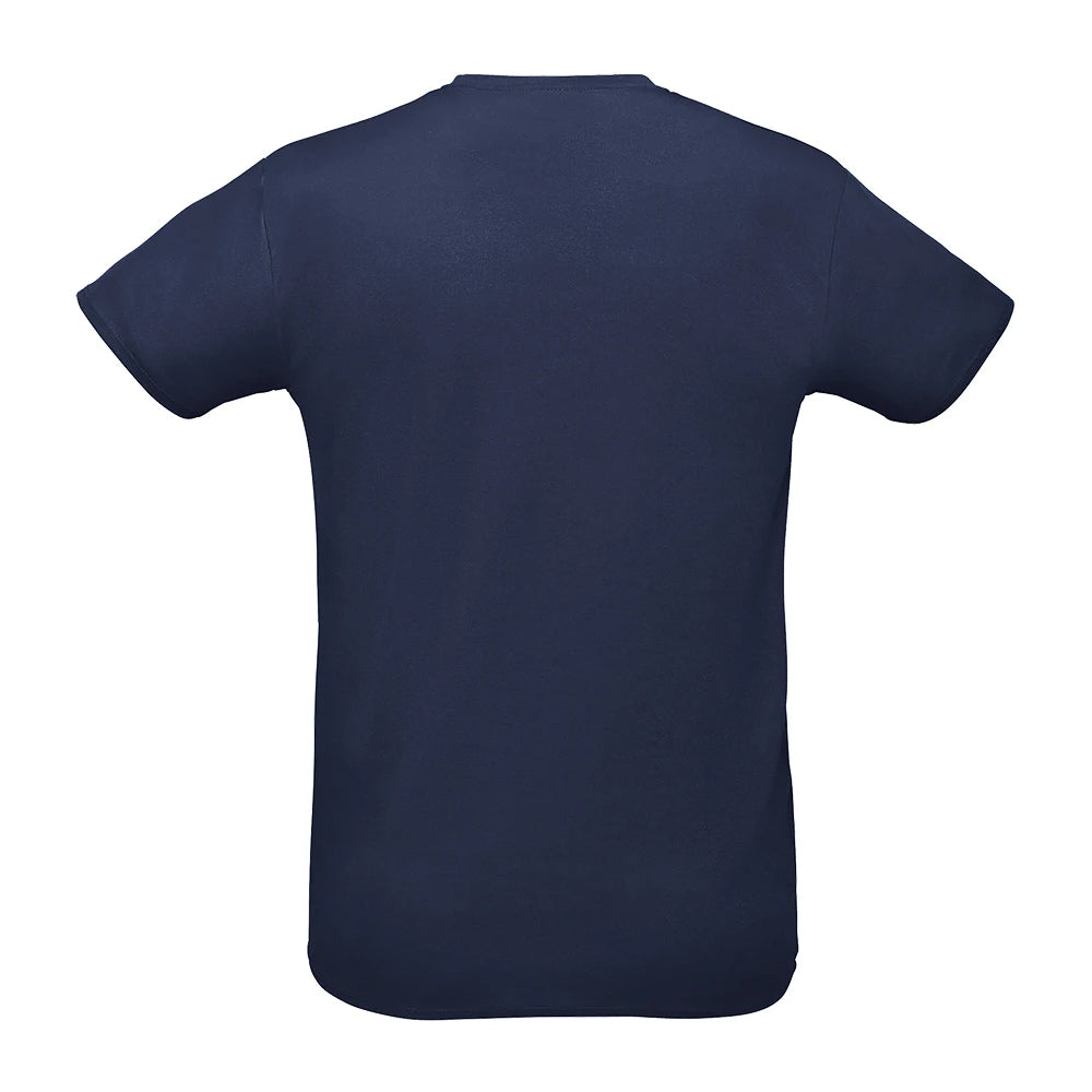 French Navy - Back - SOLS Unisex Adult Sprint T-Shirt