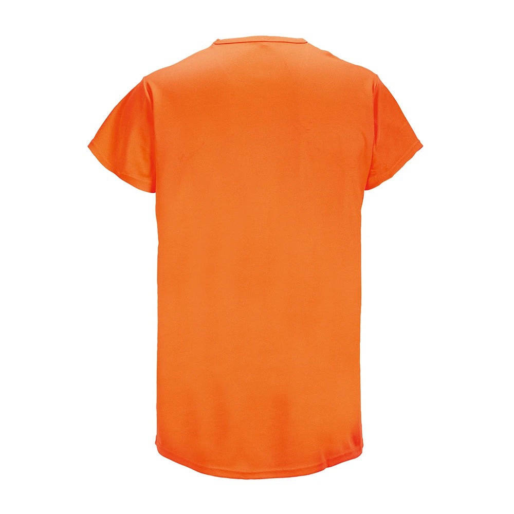 Neon Orange - Back - SOLS Unisex Adult Sprint T-Shirt