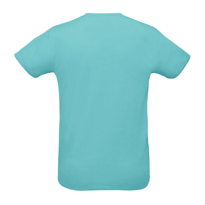 Pool Blue - Back - SOLS Unisex Adult Sprint T-Shirt