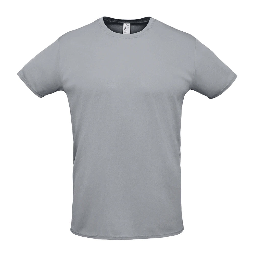 Pure Grey - Front - SOLS Unisex Adult Sprint T-Shirt