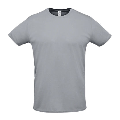 Pure Grey - Front - SOLS Unisex Adult Sprint T-Shirt