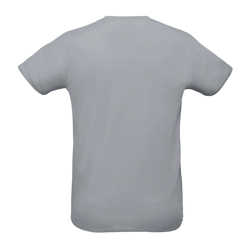 Pure Grey - Back - SOLS Unisex Adult Sprint T-Shirt