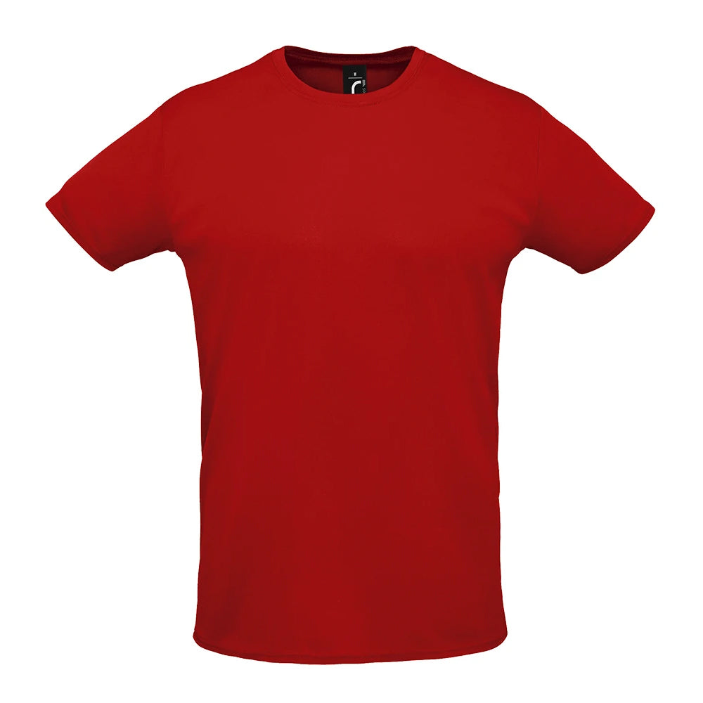 Red - Front - SOLS Unisex Adult Sprint T-Shirt