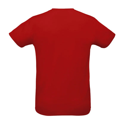 Red - Back - SOLS Unisex Adult Sprint T-Shirt