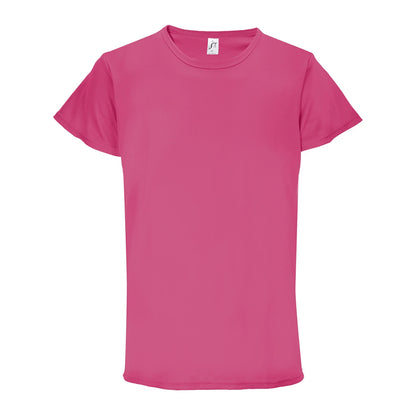 Ribbon Pink - Front - SOLS Unisex Adult Sprint T-Shirt