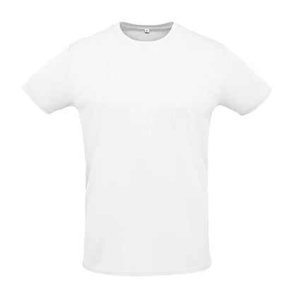 White - Front - SOLS Unisex Adult Sprint T-Shirt