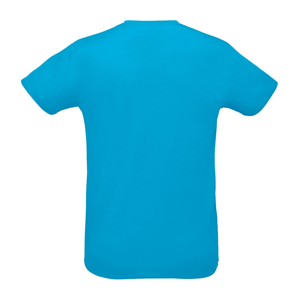 Aqua - Back - SOLS Unisex Adult Sprint T-Shirt